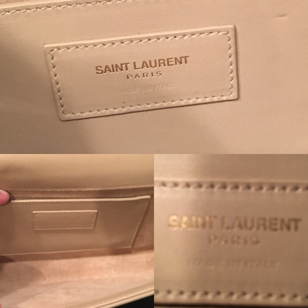 ❌SOLD❌ Saint Laurent Monogram Kate Tassel Clutch - Picture 7 of 8